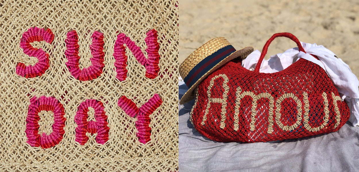 Ingredients for a Beautiful Life!The Jacksons Hola Jute Bag Red