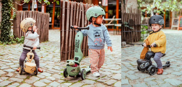 Scoot & Ride  Trottinettes Enfant, Draisiennes, Porteurs