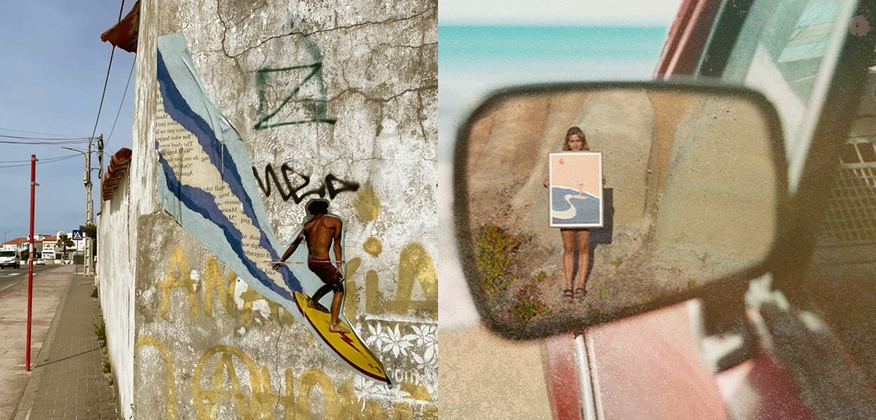 Ciel Glue: The art of collage inspired by the ocean